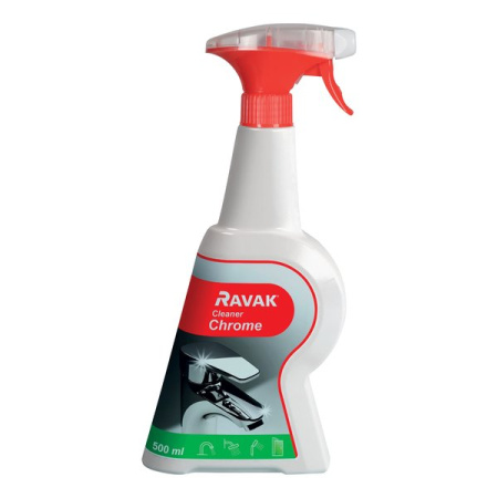 Жидкость RAVAK Cleaner Chrome 500ml