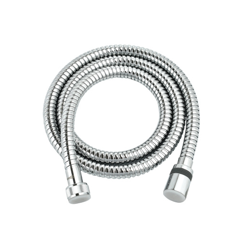 Lamark  Шланг душевой двухзагибный 1,2 м, TURN-FREE, сталь хромированная, пакет с подвесом LE8047S