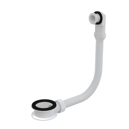 Слив-перелив для умывальника белый AlcaPlast A328B