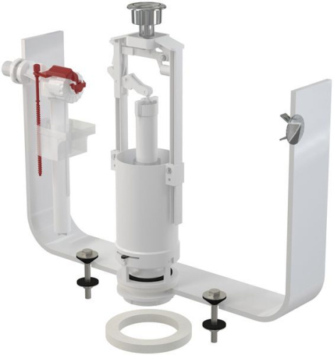 Выпускной комплект со стоп кнопкой ALCAPLAST SA2000 1\2