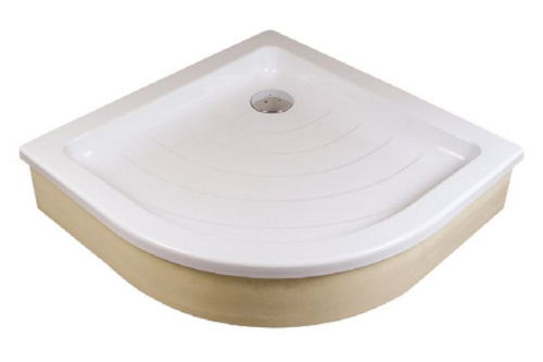 Душевой поддон акриловый четверть круга 80х80 Ravak Ronda-80 см EX A204001320