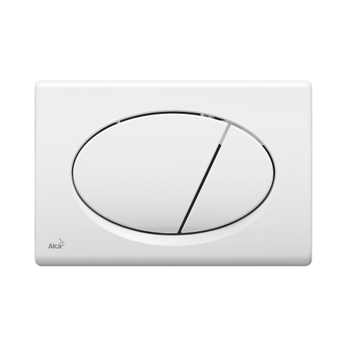 Клавиша для инсталляции ALCAPLAST M70 белая