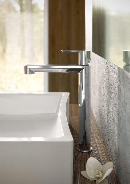 Смеситель для умывальника без донного клапана Ravak Puri 22.3 32.1 интернет магазин сантехники BATHPOINT