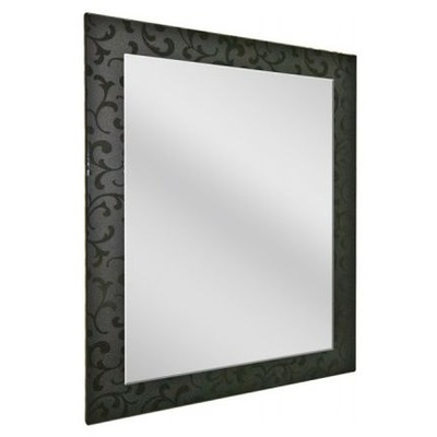 Зеркало 75x80 Dreja Ornament 56882 черный