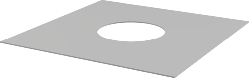 Гидроизоляционный самоклеящийся воротник для сливного трапа 300х300 мм ALCAPLAST AIZ1