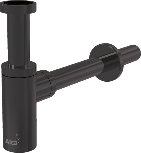 Сифон для раковины DN32 DESIGN AlcaPlast A400-GM-B