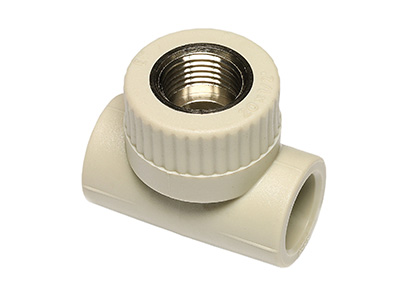 Тройник полипропилен-металл EKOPLASTIK 25х1/2'' ВН-ВН