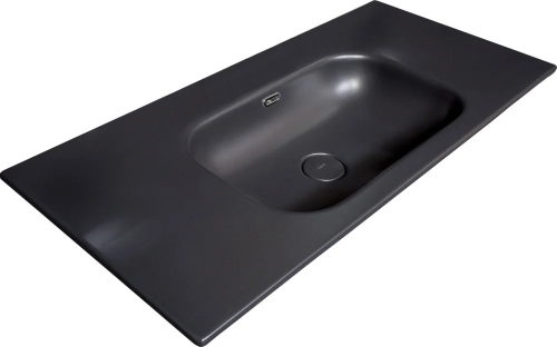 Раковина-столешница Armadi Art Vallessi 120 антрацит Керамика 838-120-A