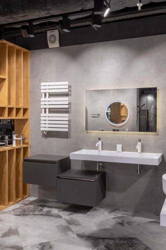 Зеркало с тыльной подсветкой 110х65 Armadi Art Moderno FLAT RFL110