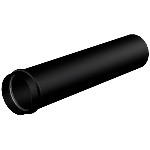 Удлинитель DN32 черный матовый AlcaPlast A4000BLACK