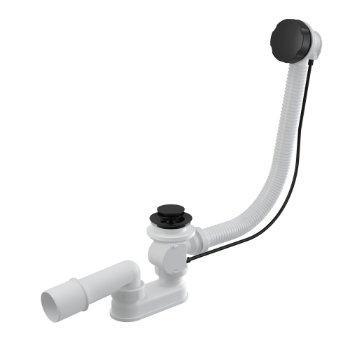 Сифон для ванны автомат AlcaPlast A55BLACK-120