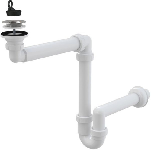 Сифон для раковины d63 AlcaPlast A413