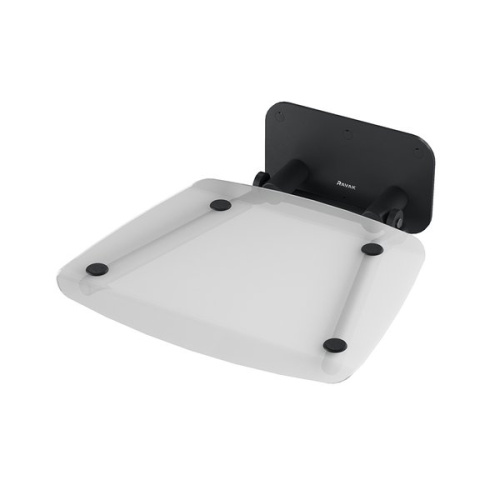 Универсальное складное сиденье для душа OVO-B II-CLEAR/BLACK