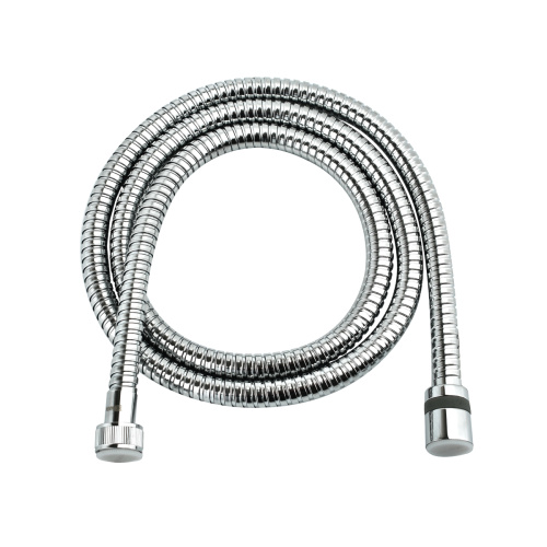 Lamark  Шланг душевой двухзагибный 1,5 м, сталь хромированная, пакет с подвесом LE8030S