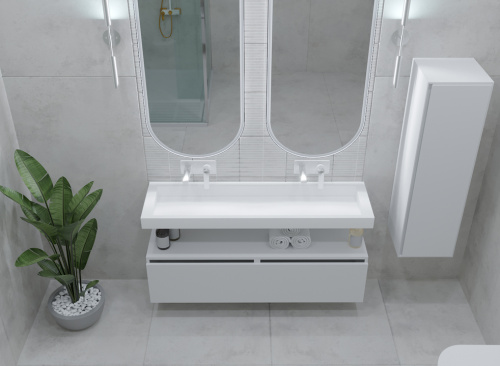 Раковина-столешница Armadi Art Flat 140*46 см 859-140