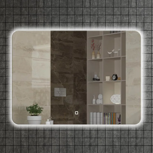 Зеркало Armadi Art Vallessi с круговой тыльной подсветкой 100*70 IP24 543/2