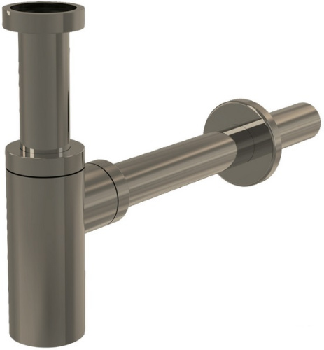 Сифон для умывальника RAVAK графит матовый X01834