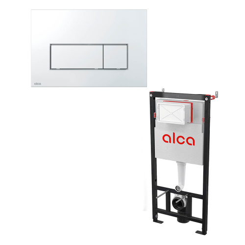 Комплект бачок, АM101\1120+кнопка хром-глянец M571 (4 v 1)