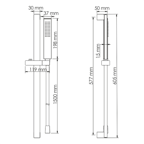  WasserKRAFT Душевые системы  11.9 интернет магазин сантехники BATHPOINT