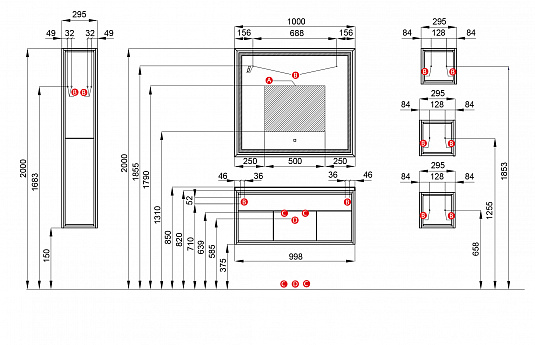  Aquaton Уэльс 239 295 интернет магазин сантехники BATHPOINT