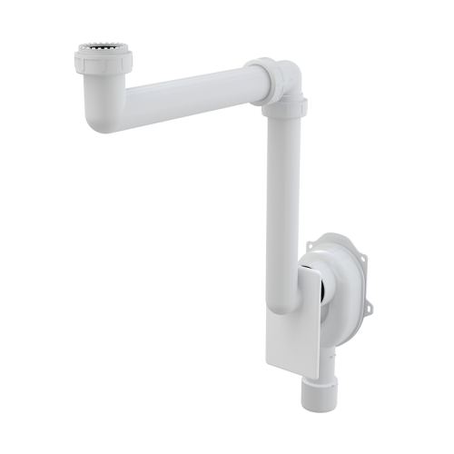 Универсальный сифон под штукатурку AlcaPlast А873