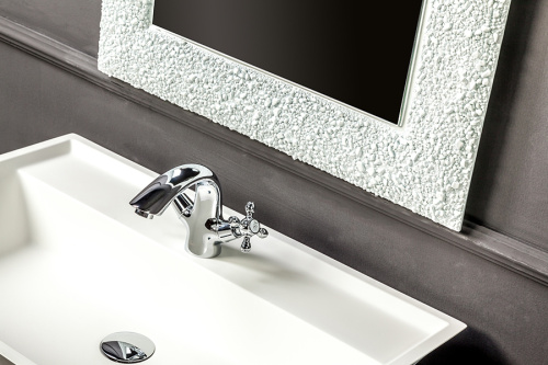 Зеркало Armadi Art AURA 60*90 белое с подсветкой 537