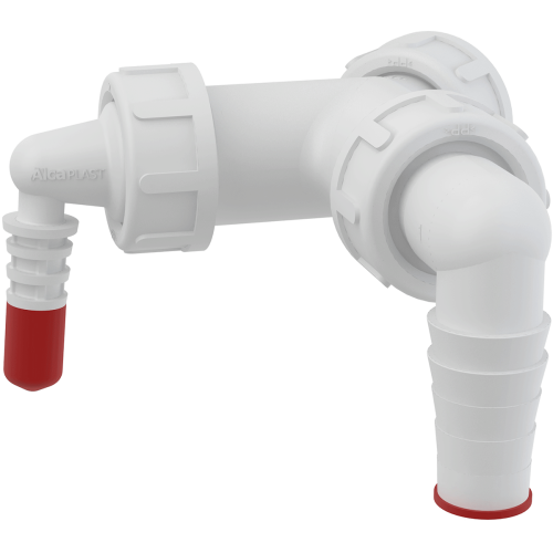 Колено с двумя штуцерами G1"/8–23 AlcaPlast P149Z