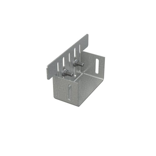 Заглушка для дренажных желобов 100 мм оцинкованная сталь ALCAPLAST ADZ-P004