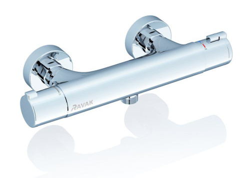 Смеситель для душа термостатический Ravak Termo TE 032.00/150 настенный, хром X070034