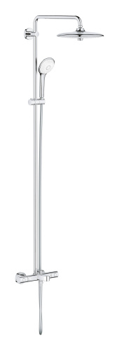 Душевая система GROHE Euphoria 260 с термостатом для ванны, высокая штанга 1574 мм, хром (27475002)