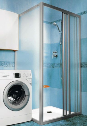 Неподвижная стенка для двери Ravak Supernova APSS-90 профиль сатин стекло матовое, 94070U02ZG