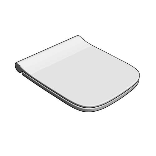 Сиденье для унитаза дюропласт с микролифтом ENZO