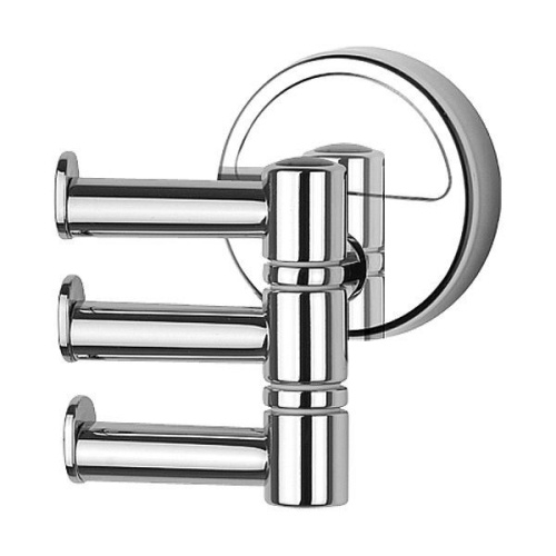 Крючок поворотный тройной (хром) (FBS)