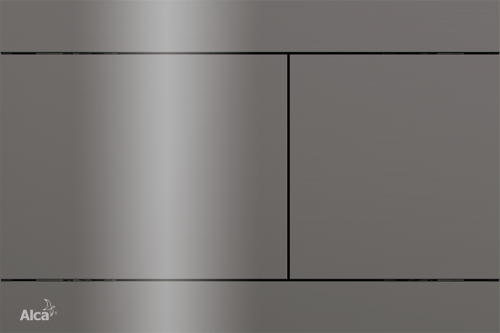 Кнопка управления для инсталляции GUN METAL глянец ALCAPLAST FUN-GM-P