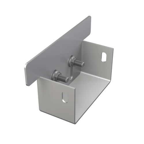 Заглушка для дренажных желобов 100 мм нержавеющая сталь ALCAPLAST ADZ-P012