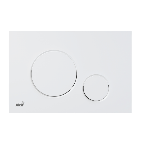 Кнопка управления для инсталляции белый матовый ALCAPLAST M676