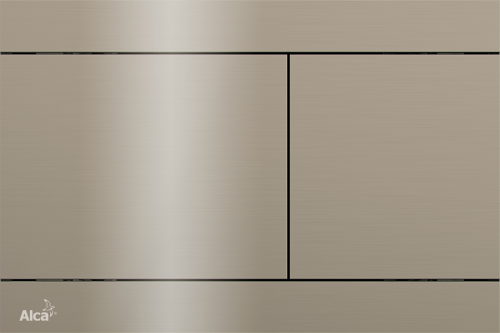 Кнопка управления для инсталляции NICKEL глянец ALCAPLAST FUN-N-P