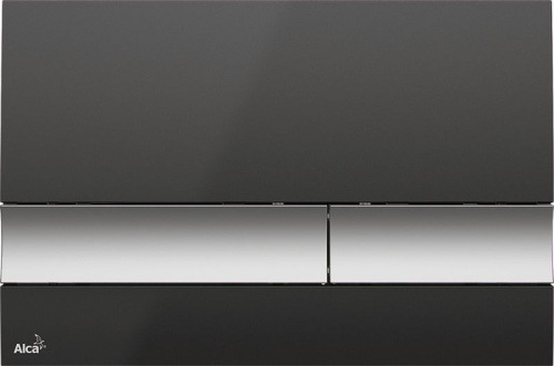 Клавиша для инсталляции ALCAPLAST M1728-2 черная