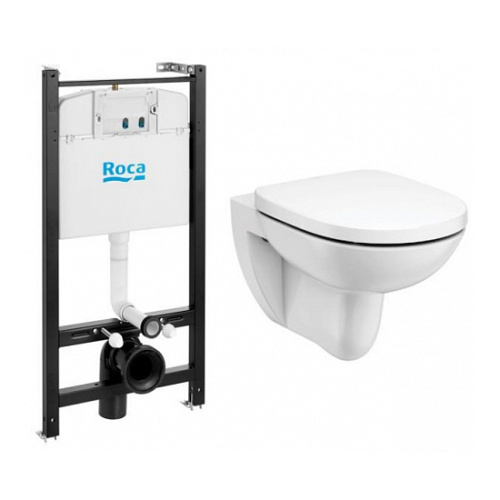 ПЭК DEBBA ROUND DEBBA ROUND Унитаз подвесной Rimless +инсталляция+ сиденье SUPRALIT