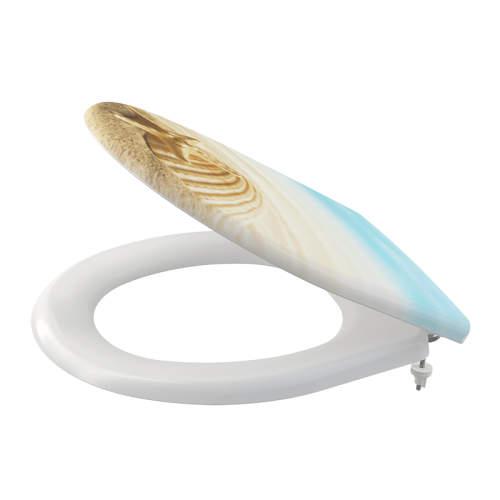 Сиденье для унитаза универсальное SOFTCLOSE дюропласт ALCAPLAST A604 SHELL