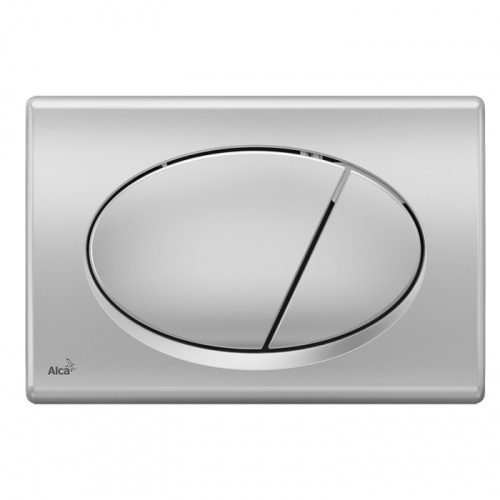 Клавиша для инсталляции ALCAPLAST М72 хром матовая