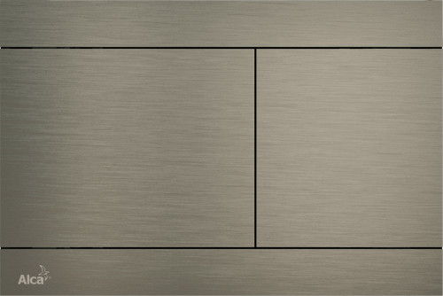 Кнопка управления для инсталляции NICKEL-крацованный матовый ALCAPLAST FUN-N-B