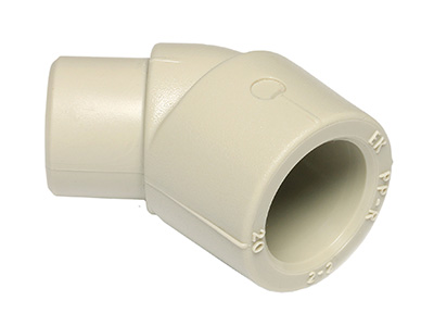 Угол 45° полипропиленовый EKOPLASTIK PP-R 25 ВН-НР