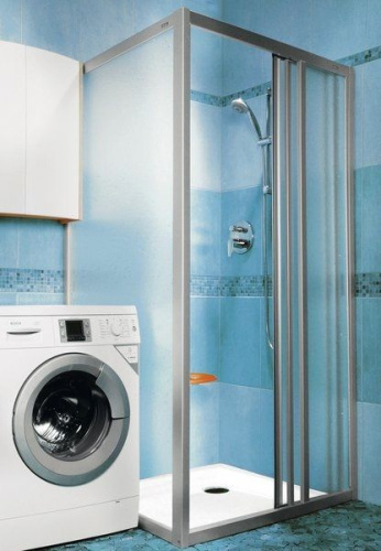 Неподвижная стенка для двери Ravak Supernova APSS-90 профиль сатин матовый полистирол, 94070U0211