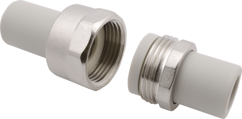 Alcapipe PPR разборное соединение труба – труба 32