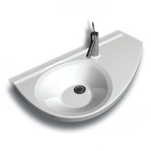 Умывальник подвесной из литого мрамора Ravak Avocado Comfort XJ9P1100000 правый