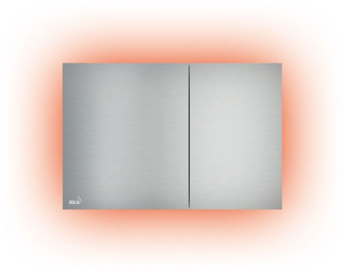 Клавиша для инсталляции ALCAPLAST AIR сталь матовый