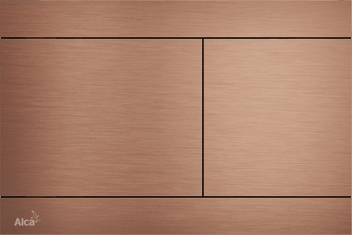 Кнопка управления для инсталляции RED GOLD-крацованный матовый ALCAPLAST FUN-RG-B