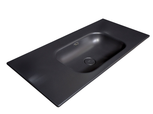 Раковина-столешница Armadi Art Vallessi 100 антрацит Керамика 838-100-A