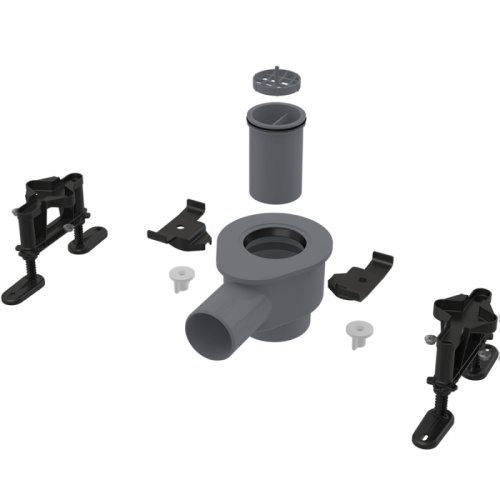 Низкий cифон DN50 и комплект регулируемых ног ALCAPLAST APZ-S9